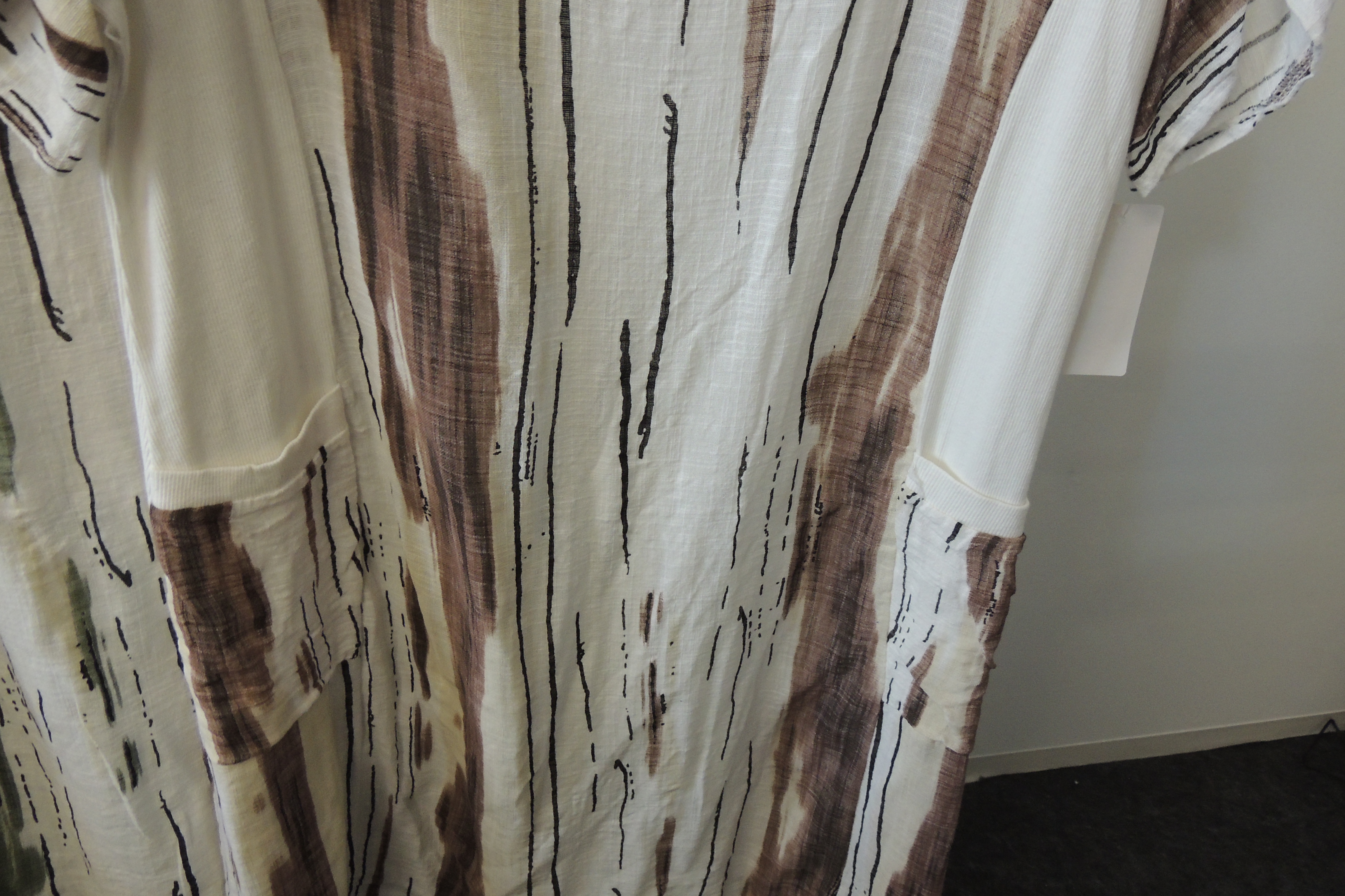 Longshirt Kleid Sommerkleid Hängerchen Shirt Tunika Made in Italy44,46,48