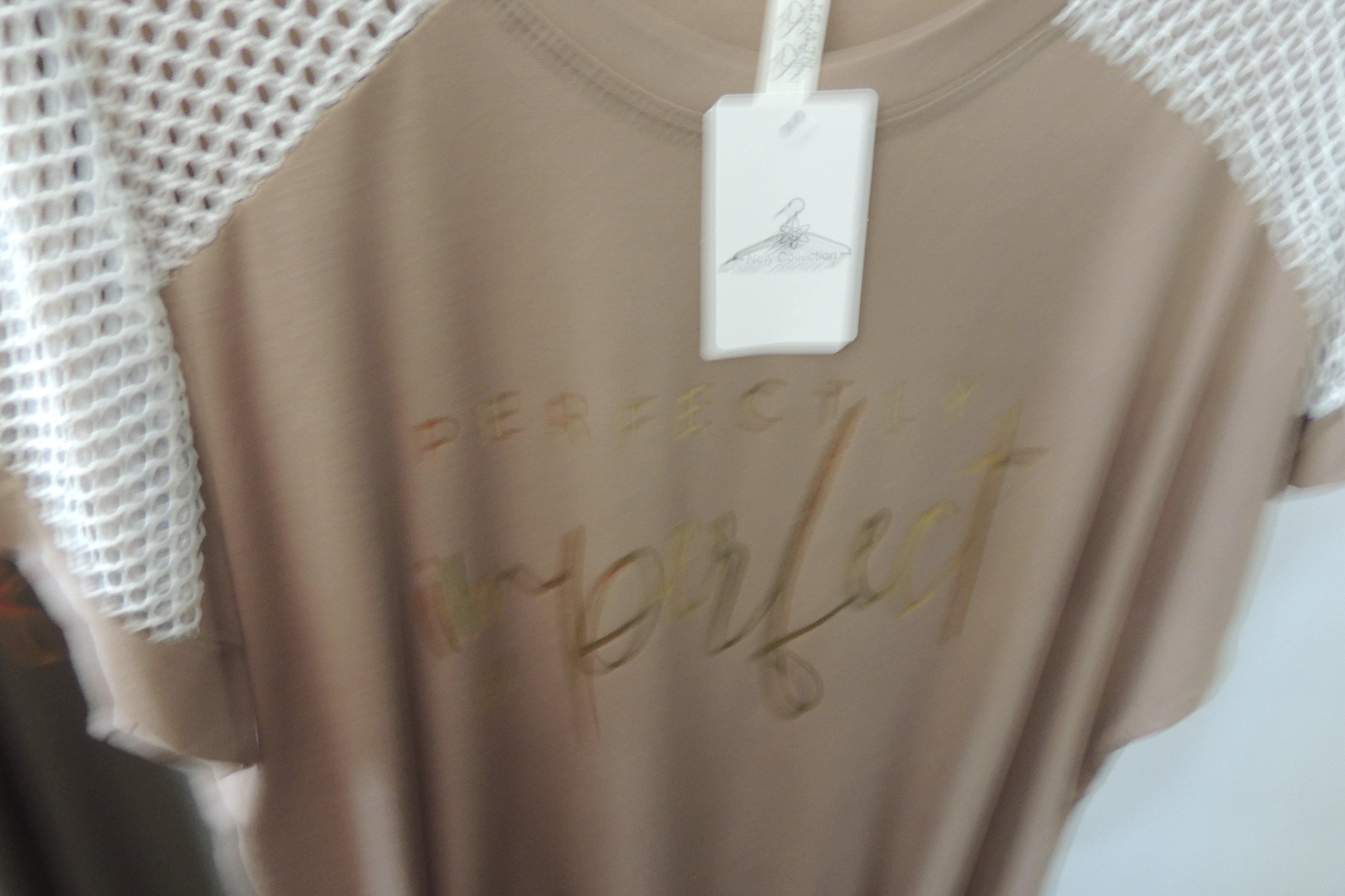 T-Shirt Tunika Hängerchen Softtouch Perfectly Imperfect Made in Italy 42,44kl46