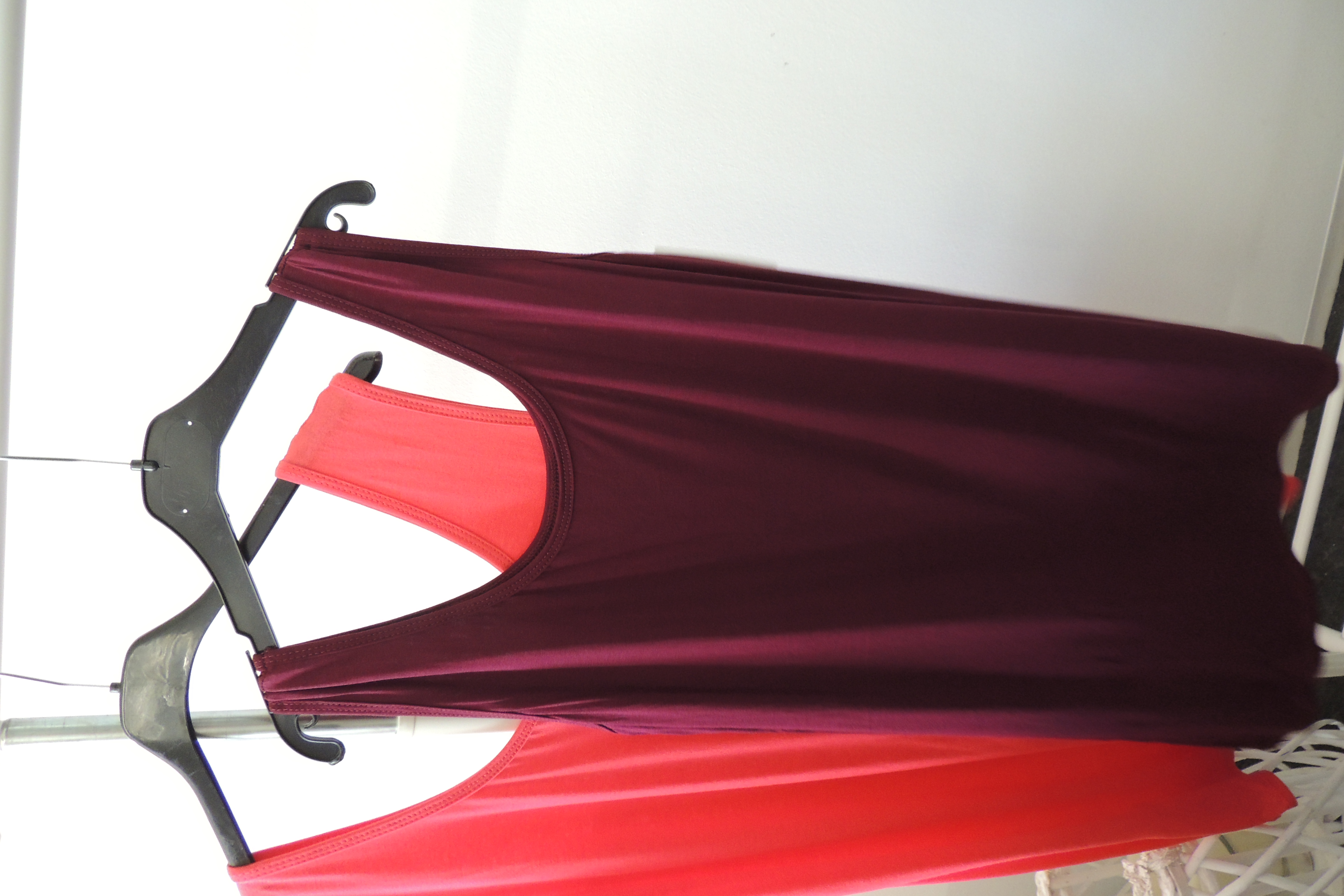 Top Untertop Shirt Hängerchen dehnbar weich Made Italy Gr. 42,44,46, kl.48