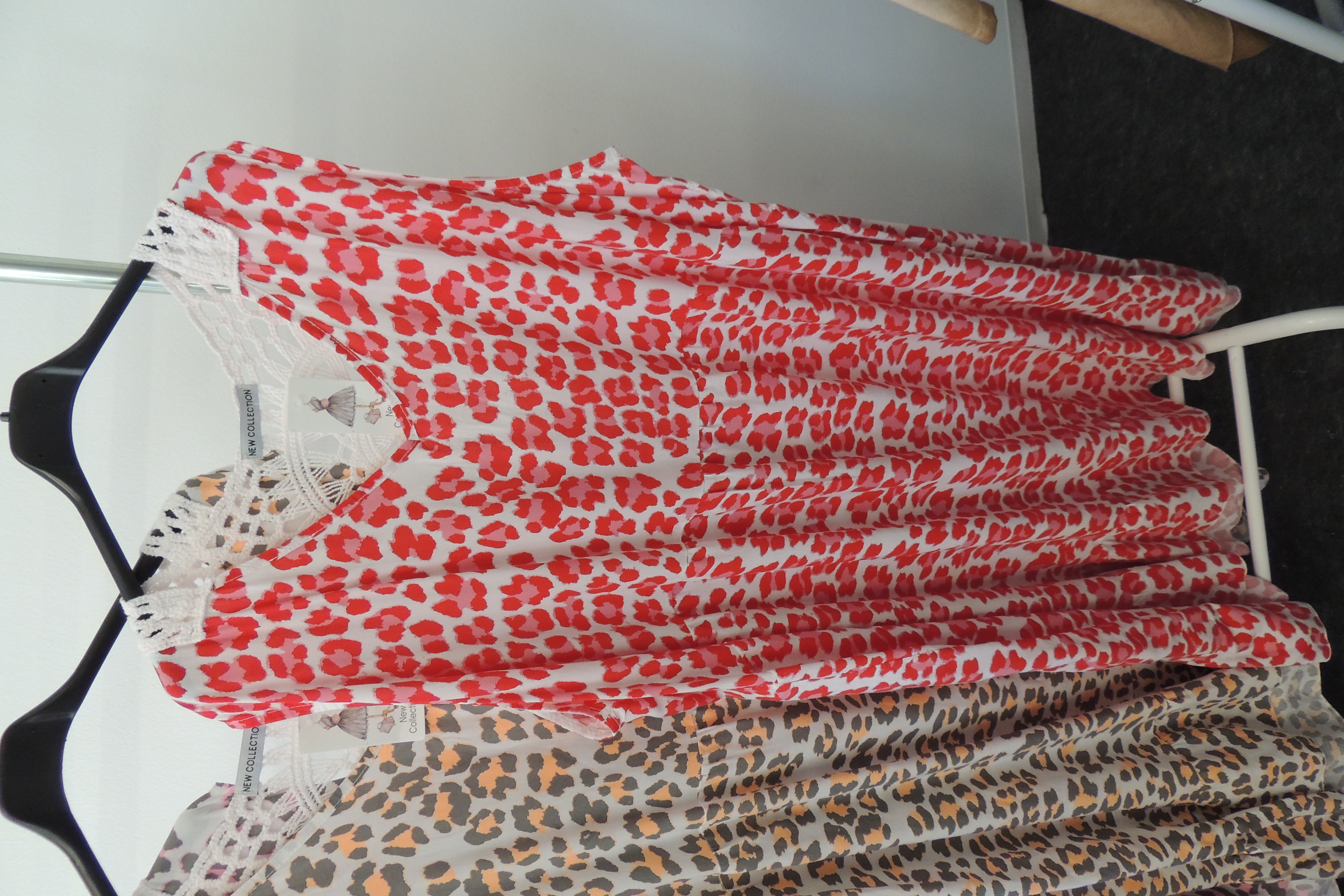 Kleid Sommerkleid Hängerchen Shirt Tunika Leo Mandala Made Italy46,48,50