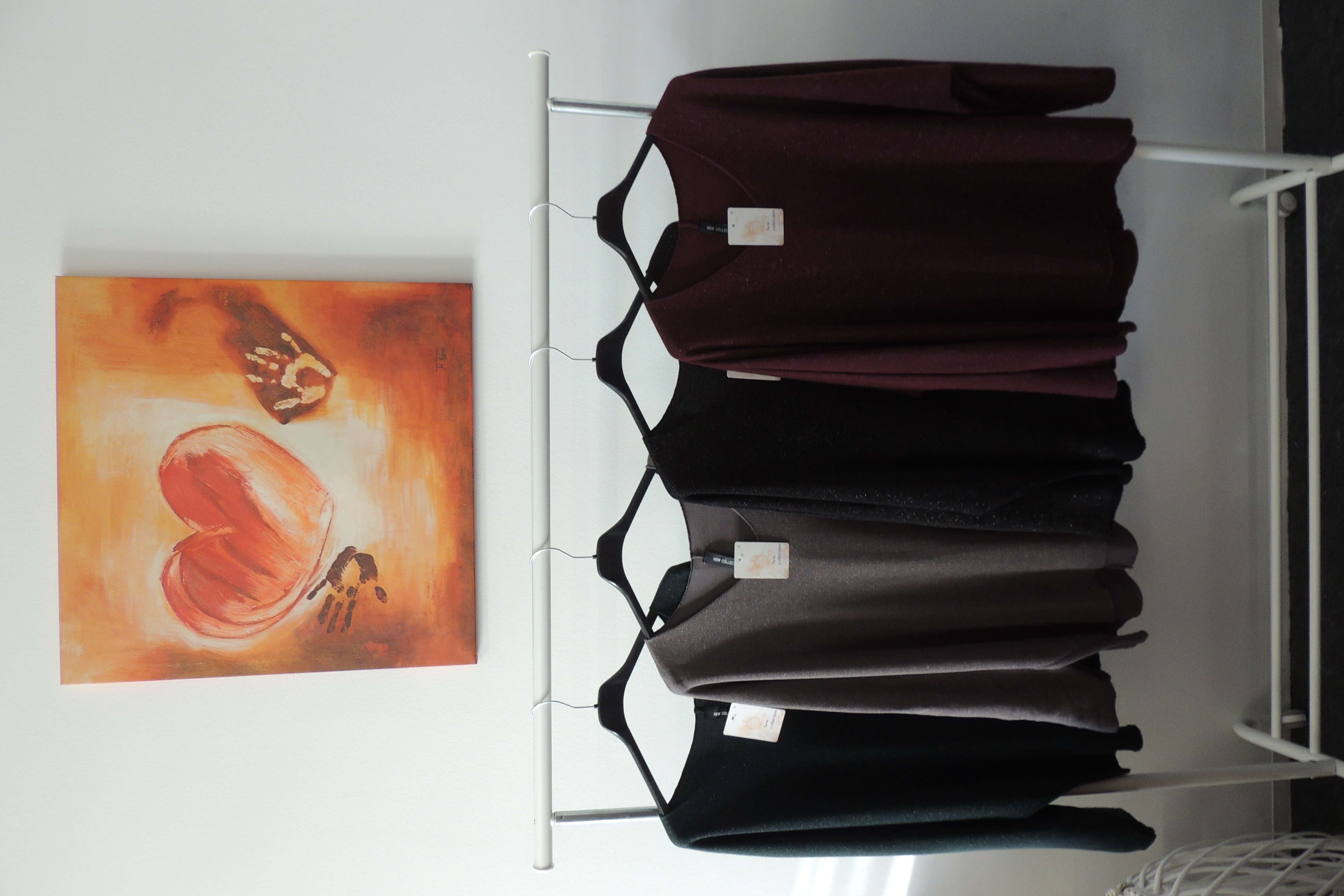 Shirt Hängerchen Tunika Glitzer Made Italy 44,46,48