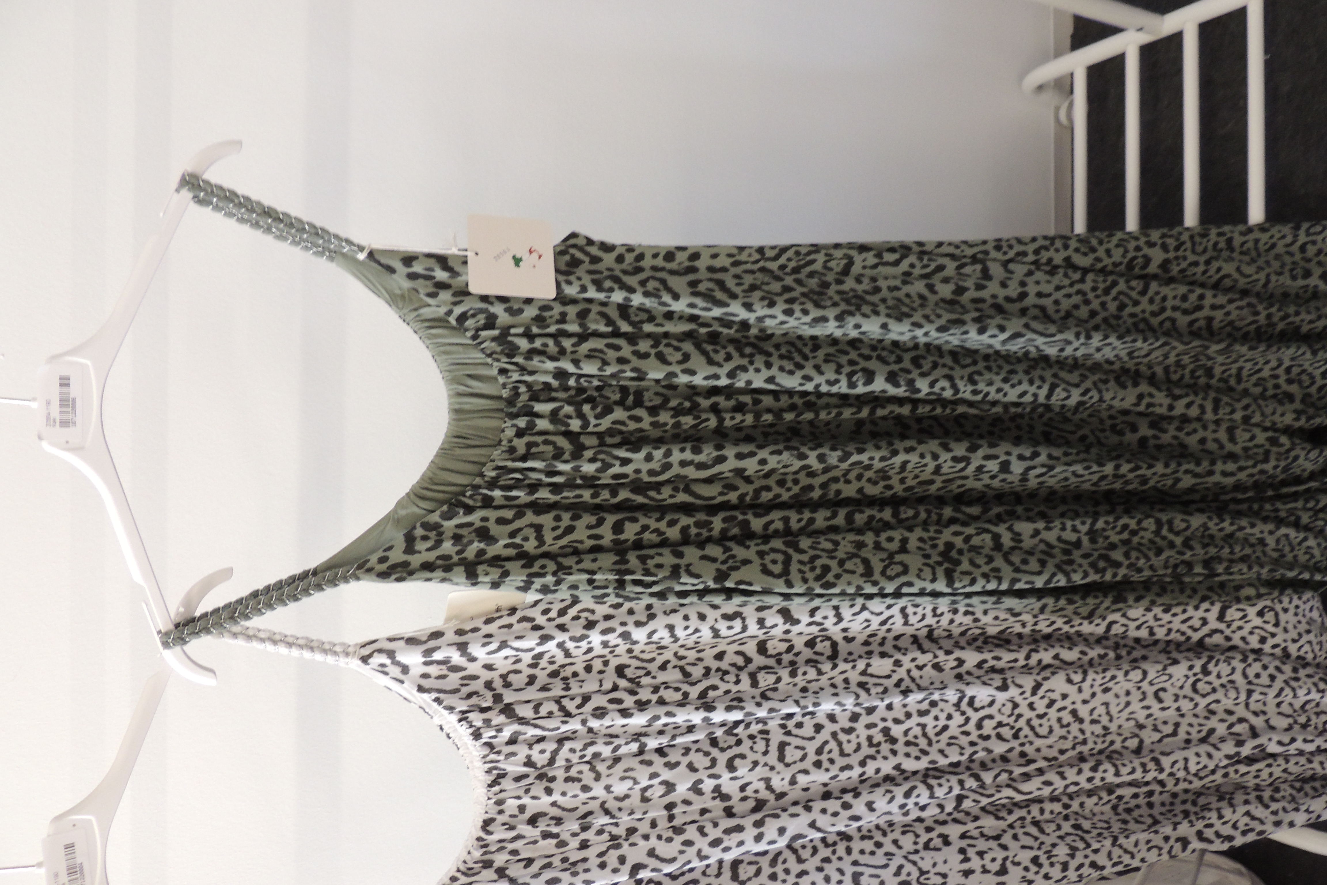 Kleid Sommerkleid Hängerchen Shirt Tunika Träger Leo Made Italy 42,44,46