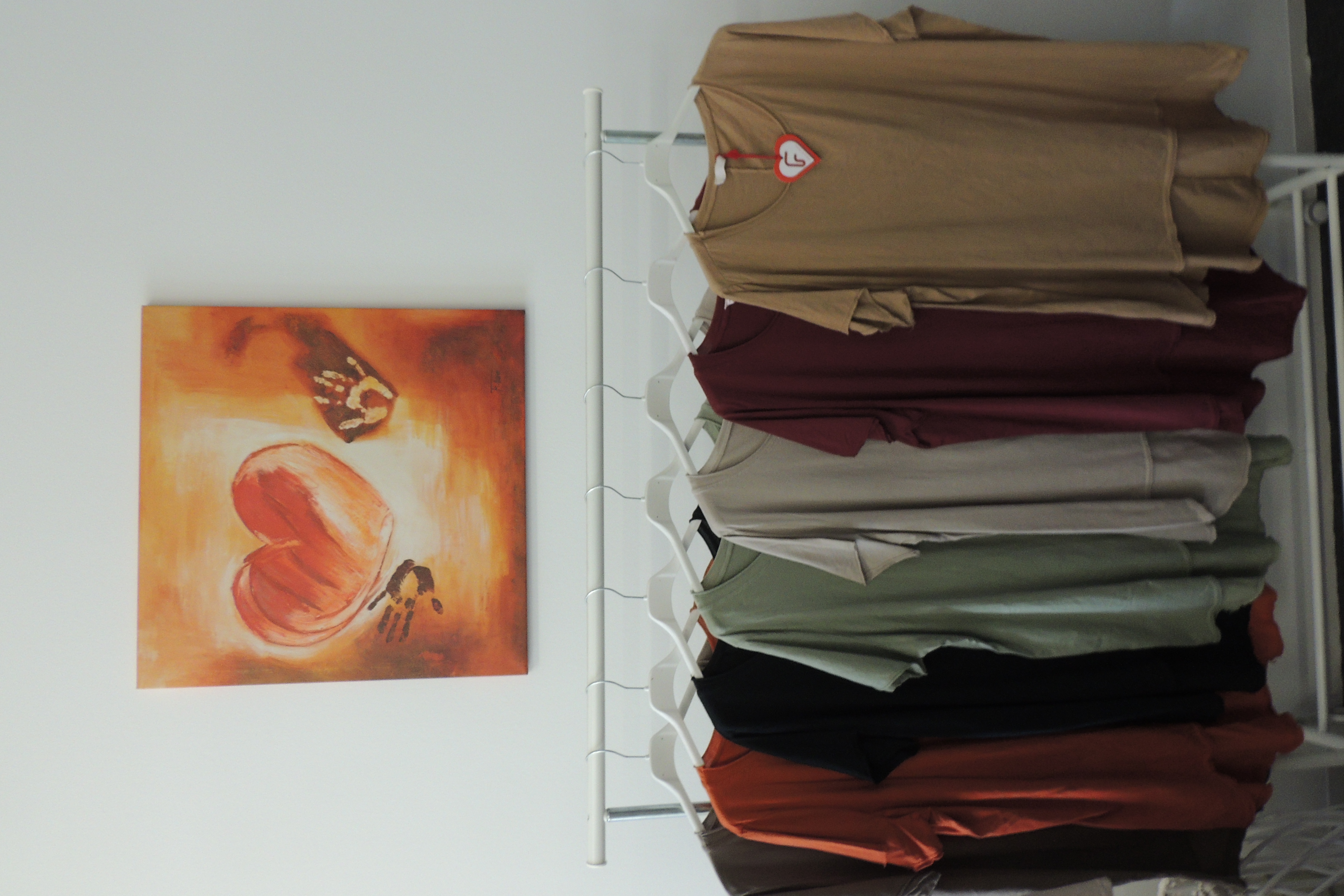 T-Shirt Tunika Hängerchen Made in Italy Uni 44,46,48