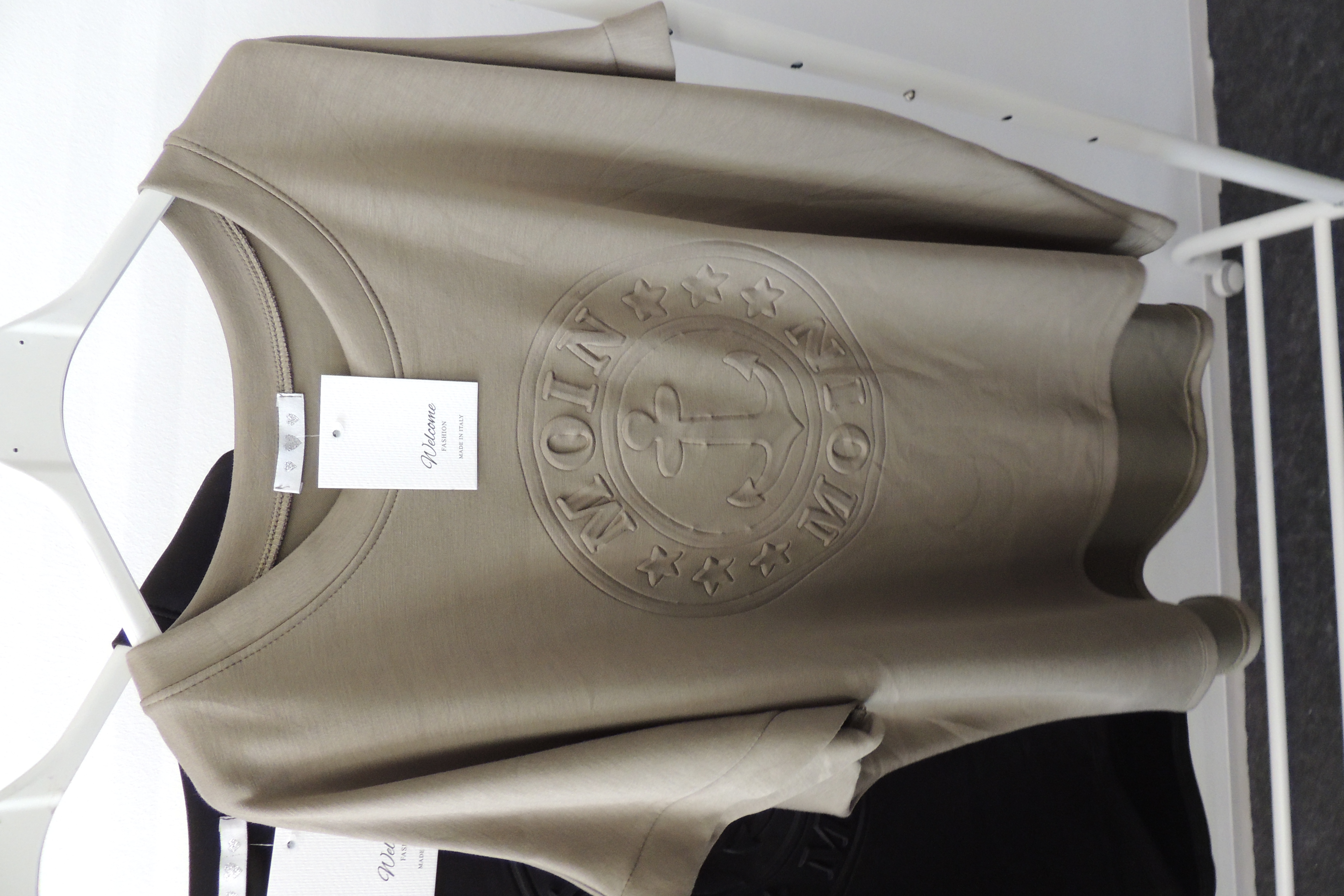 T-Shirt Tunika Hängerchen Made Italy Softtouch Moin 3D Maritim 44,46,kl48