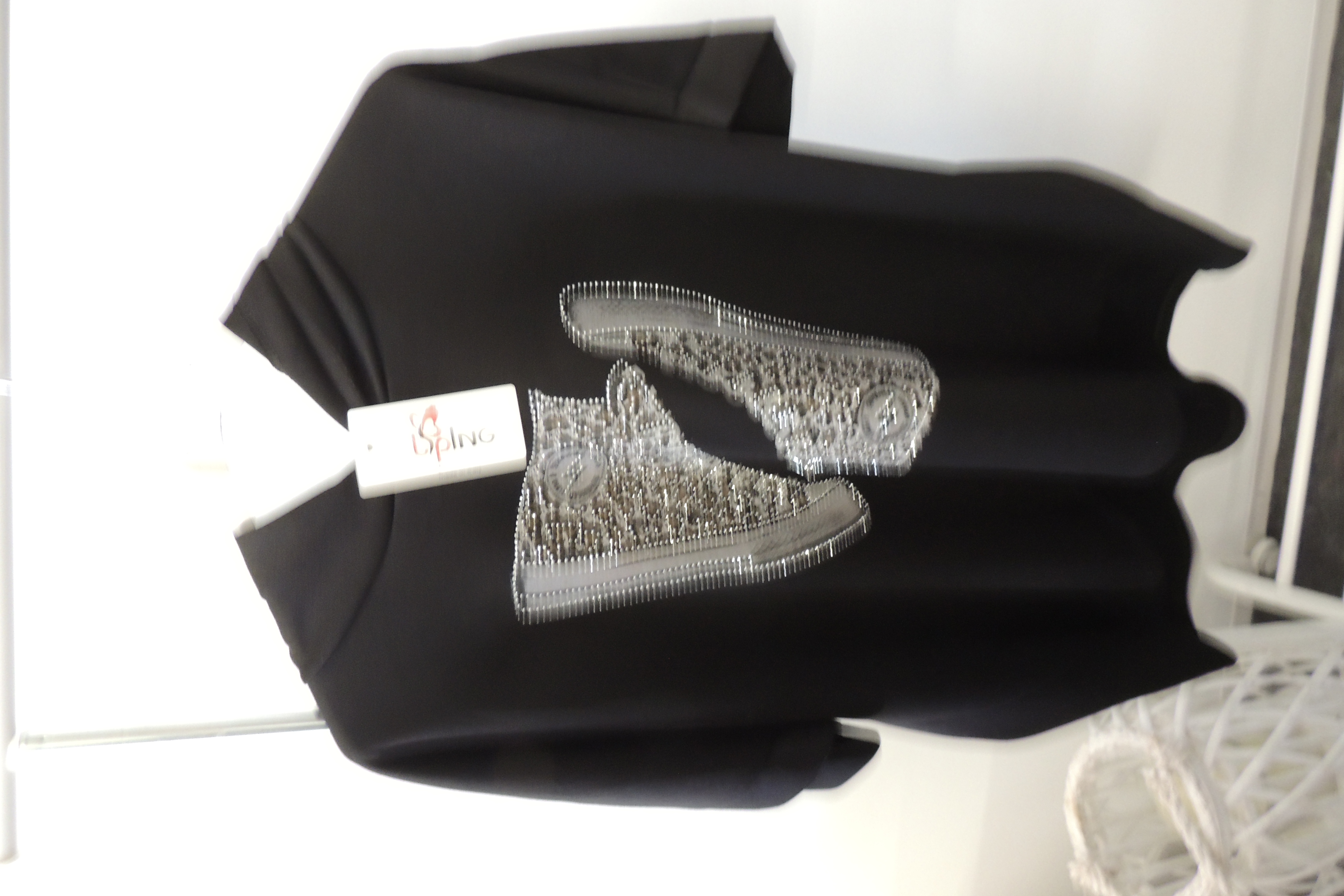 T-Shirt Hoodie Tunika Hängerchen Softtouch Leo Schuh Made Italy 42,44,46