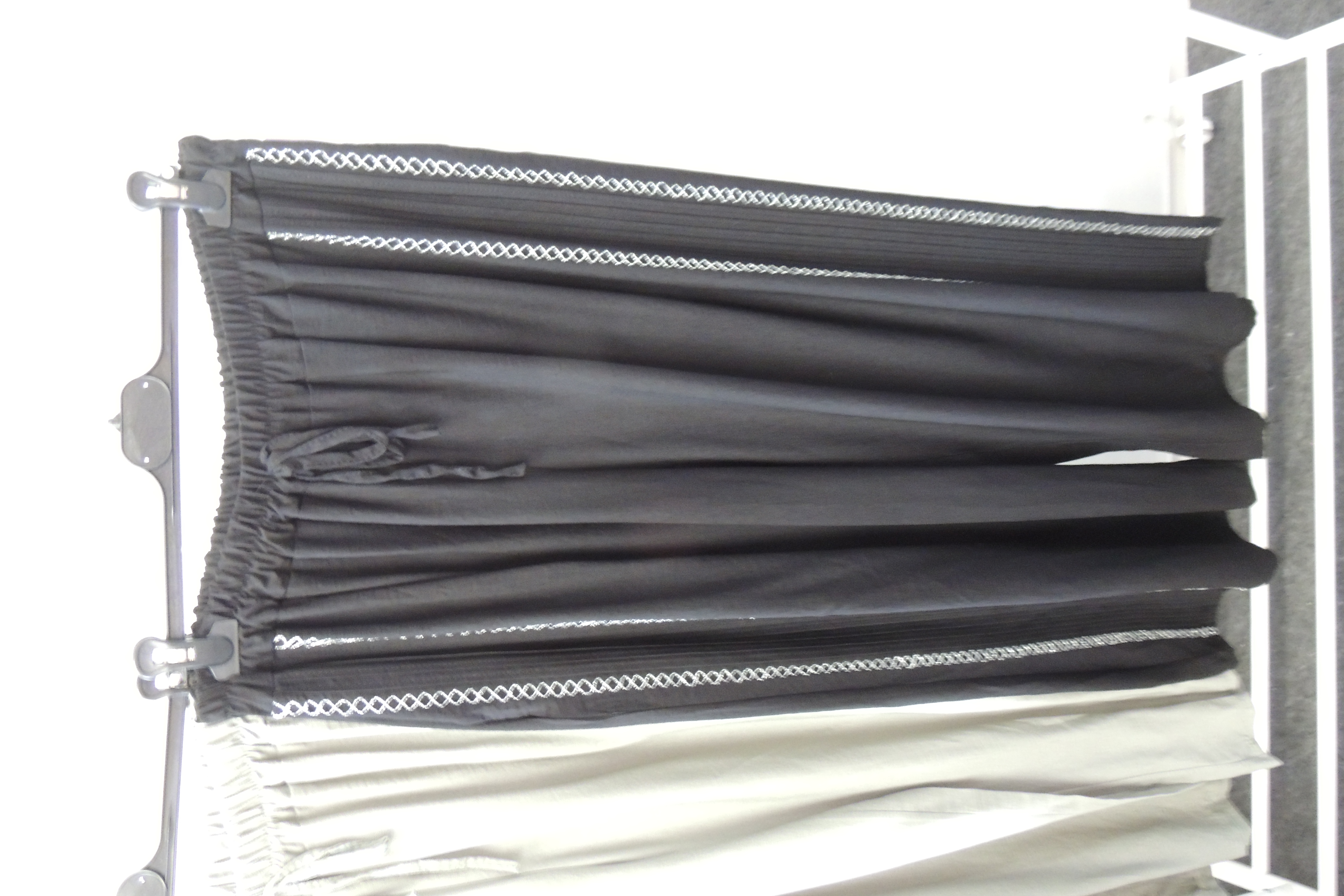 Hose Jogpant Hosenrock Glitzer Naht Made Italy Gr. 46,48,kl50