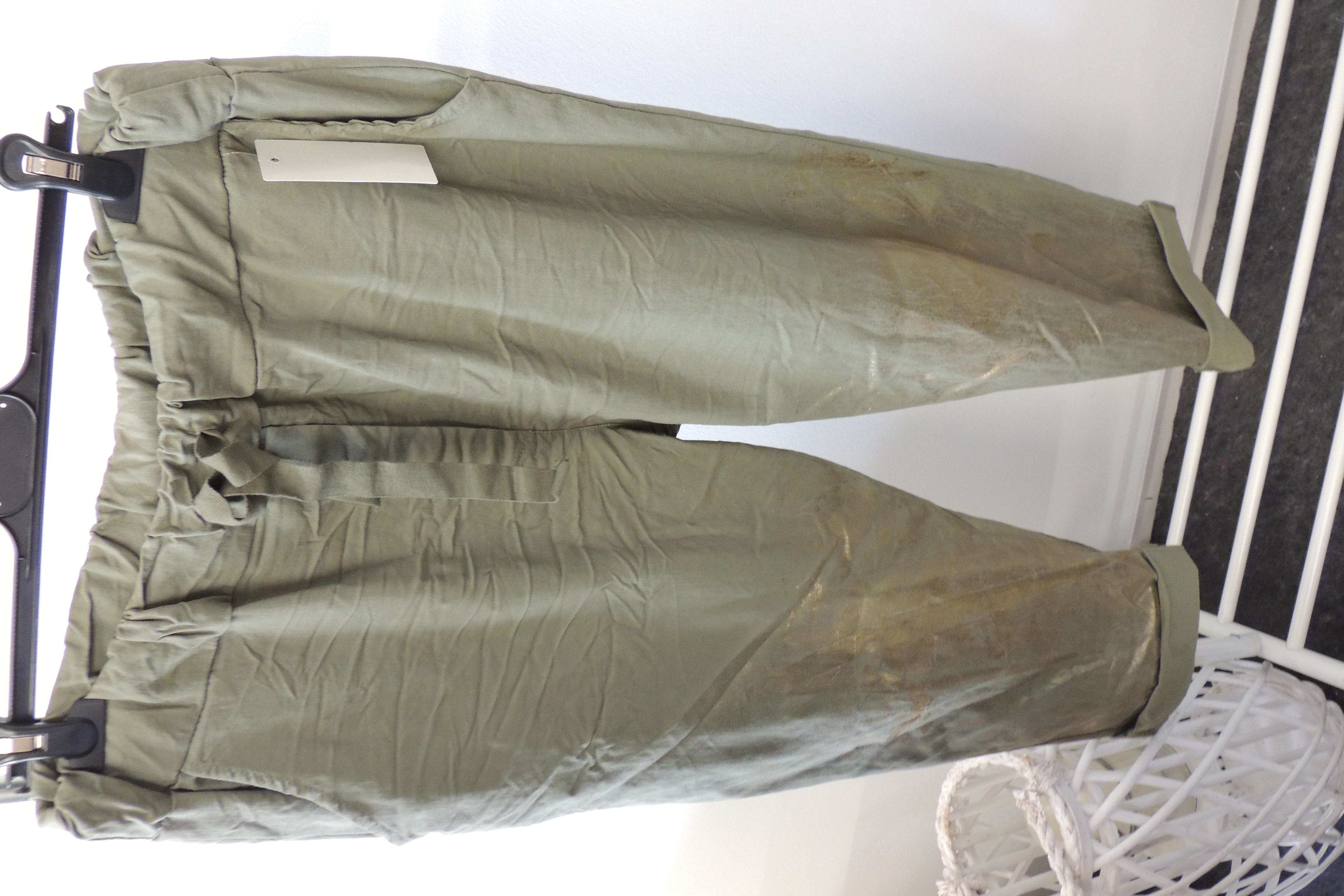 Hose Jogpant Print Gold Muster Made Italy Gr. 46,48,kl50