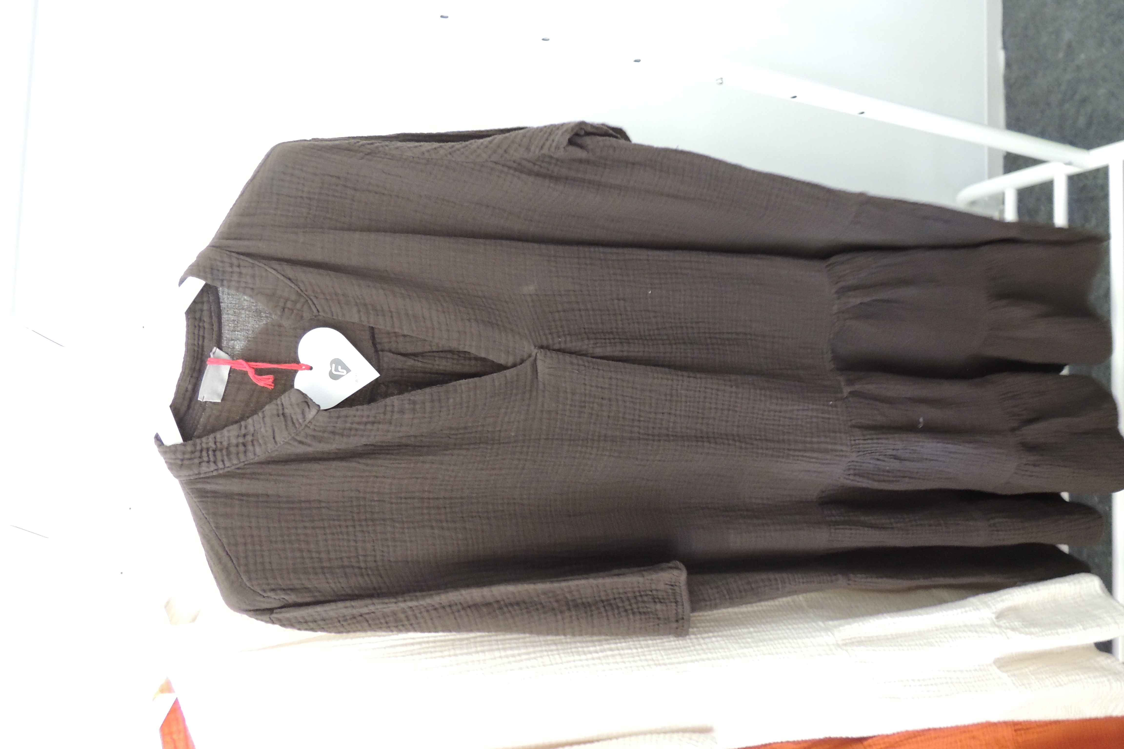 Kleid Sommerkleid Hängerchen Shirt Tunika Musselin Made Italy 42,44,46